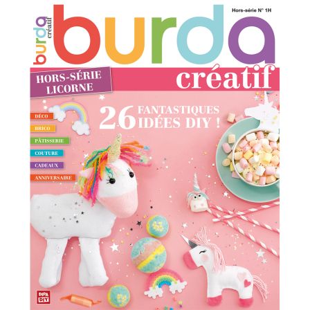 Burda Créatif hors-série licorne