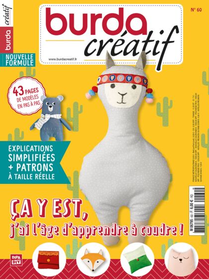 Burda Créatif "Ça y est, j'ai l'âge d'apprendre à coudre !"