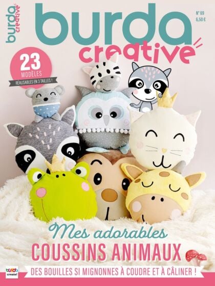 Burda Creative "Mes adorables coussins animaux"