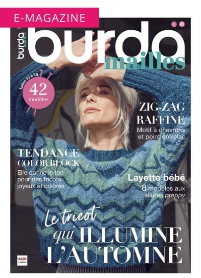 Burda Mailles n°28 | "Le tricot qui illumine l'automne" | e-magazine