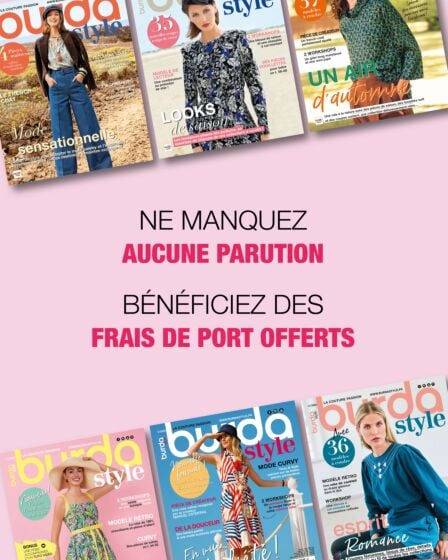 Abonnement Burda Style - 1 an - 12 numéros