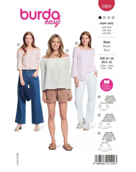 Blouse n°5904 Printemps/Été 2023