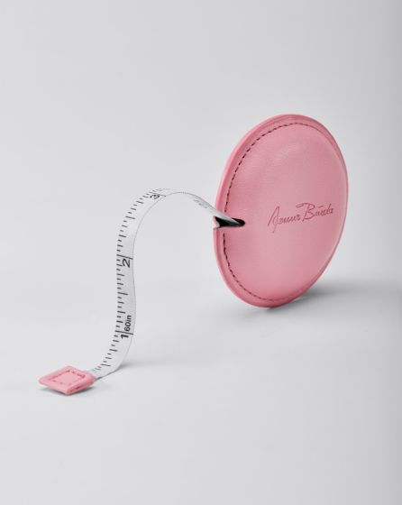 Mètre enrouleur automatique rose