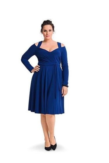 Robe rétro et une jupe en cloche n°6390