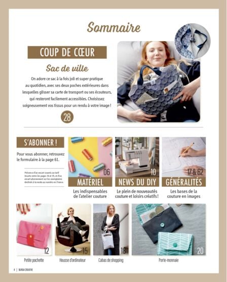 Burda Creative "Je couds mes sacs"