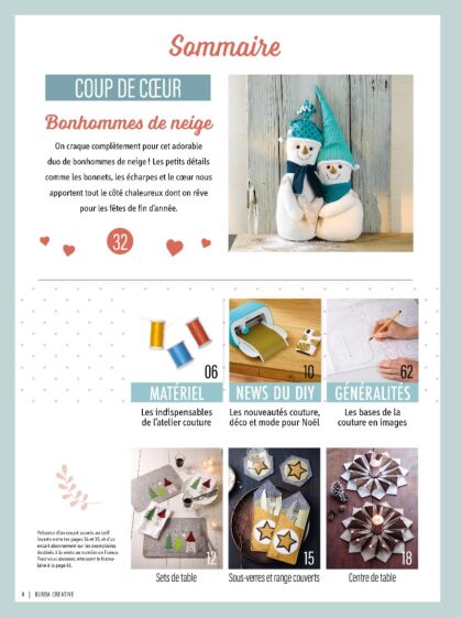 Burda Creative "Mon atelier couture de noël"