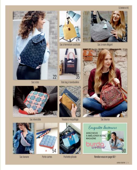 Burda Creative "Je couds mes sacs"