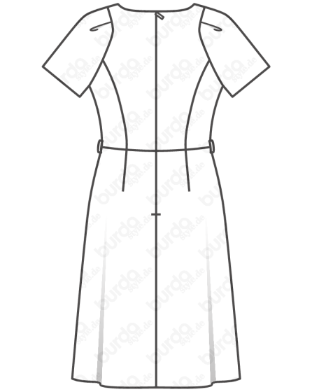 Robe n 106 de Burda Style F vrier 2019