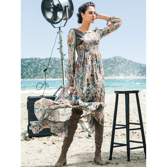 Burda 2025 robe longue