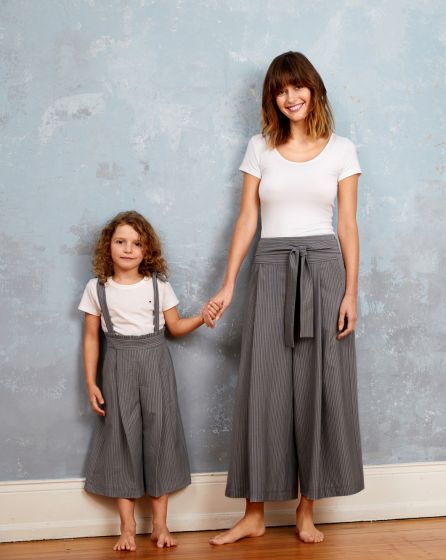 Jupe culotte en Laine 111 Burda Style 04 20