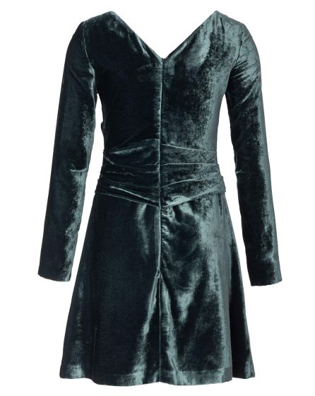 Robe panne de velours clearance