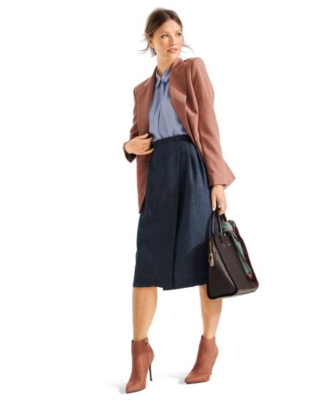 Jupe portefeuille n 6084 Automne Hiver 2021