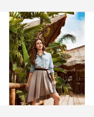 Jupe n°101 de Burda Style Mars 2015