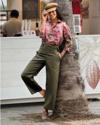 Pantalons n°102 de Burda Style Mars 2019