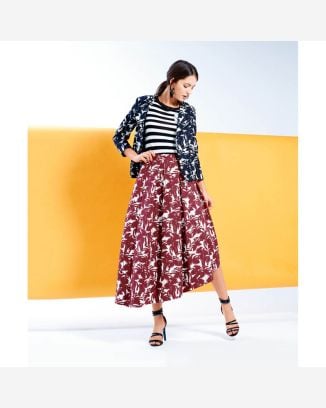 Jupe n°104 de Burda Style Mars 2015