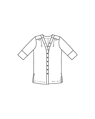 Chemise en lin n°104 | Burda Style 06/11