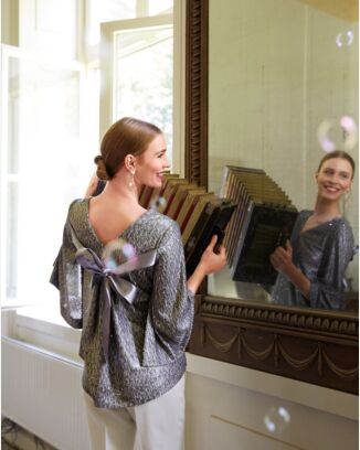 Blouse n°108 de Burda Style Décembre 2017