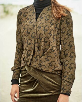 Blouses n°108 de Burda Style Novembre 2017