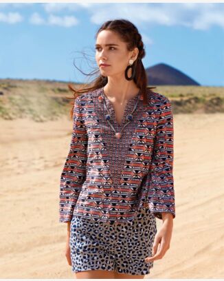 Tunique n°109 de Burda Style Avril 2017