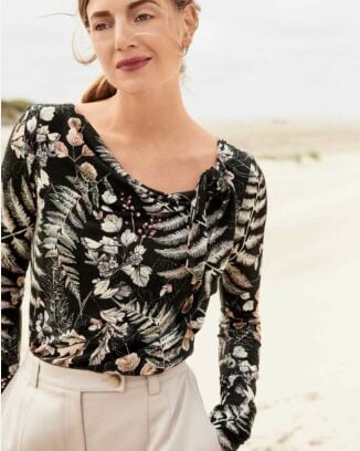 T-shirt n°109 de Burda Style Novembre 2017