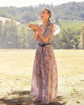 Robe maxi n°109 de Burda Style Juin 2017