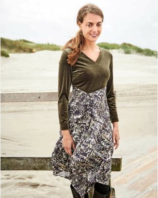 Robe n°110 de Burda Style Novembre 2017
