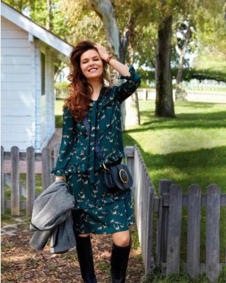 Robes à volants n°110 de Burda Style Septembre 2017