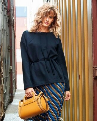 Sweat shirt n°111 de Burda Style Février 2019