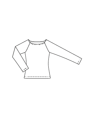 Marinière en jersey n°112 | Burda Style 02/10