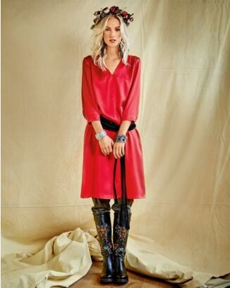 Robe n°113 de Burda Style Mars 2017