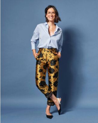 Pantalon n°113 de Burda Style Octobre 2017