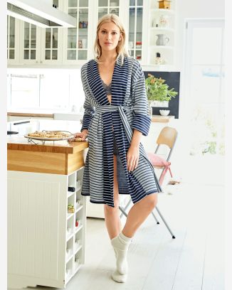 Robe de chambre n°114 de Burda Style Decembre 2016