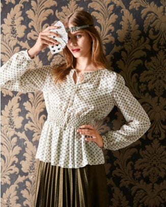 Blouse n°114 de Burda Style Décembre 2017