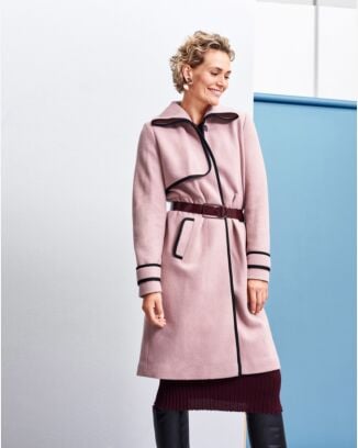 Manteau n°115 de Burda Style Décembre 2017