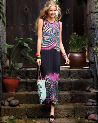 Robes maxi n°115 de Burda Style Mai 2017