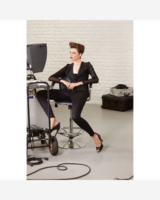 Veste straight n°116 de Burda Style Janvier 2015