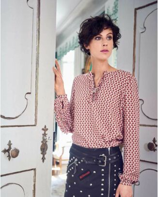 Blouse n°116 de Burda Style Octobre 2017
