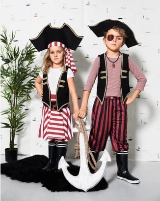 Déguisement de corsaire n°132 de Burda Style Janvier 2018