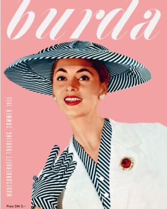 Poster A2 - couverture rose année 1955