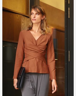 Blouse n°118 de Burda Style Janvier 2017