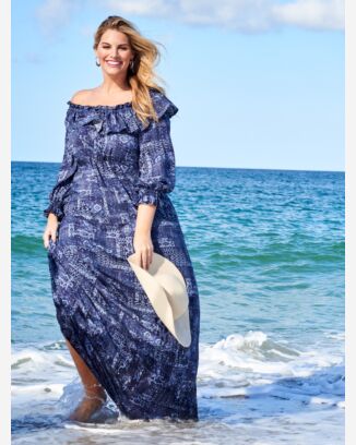 Blouse, robe n°119 de Burda Style Février 2017