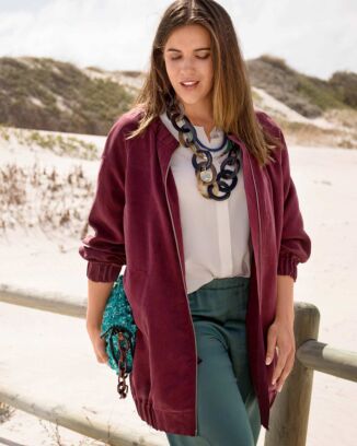 Bomber long n°121 de Burda Style Juin 2017