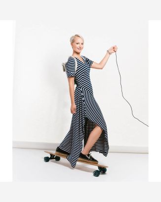 Robe Maxi n°122 de Burda Style Mars 2015