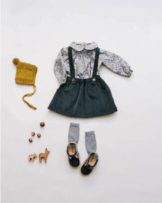 Blouse pour enfant n°128 de Burda Style Octobre 2017