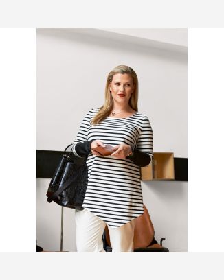 Marinière n°129 de Burda Style Janvier 2015