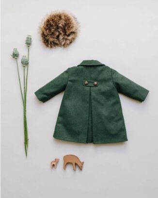 Manteau pour enfant n°130 de Burda Style Octobre 2017