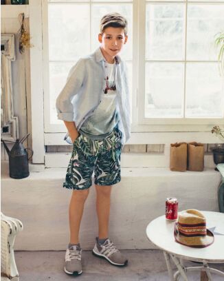 Short pour garçon n°131 de Burda Style Mai 2017