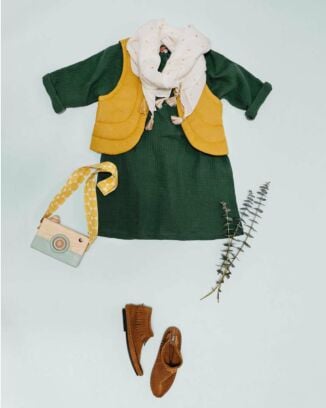 Gilet pour enfant n°131 de Burda Style Août 2017