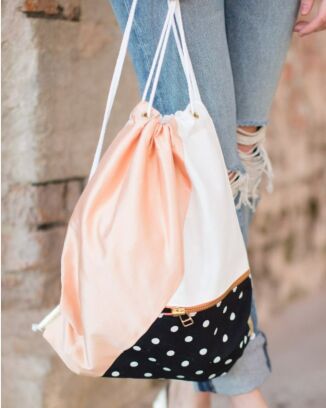 Sac pochon n°136 de Burda Style Avril 2017