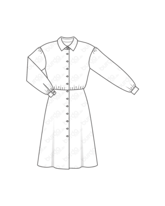 Robe en Viscose 102 | Burda Style 10/19